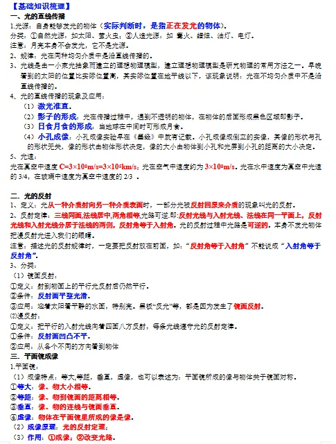 物理中考复习基础知识与核心素养精练-第3张图片-四季读书网