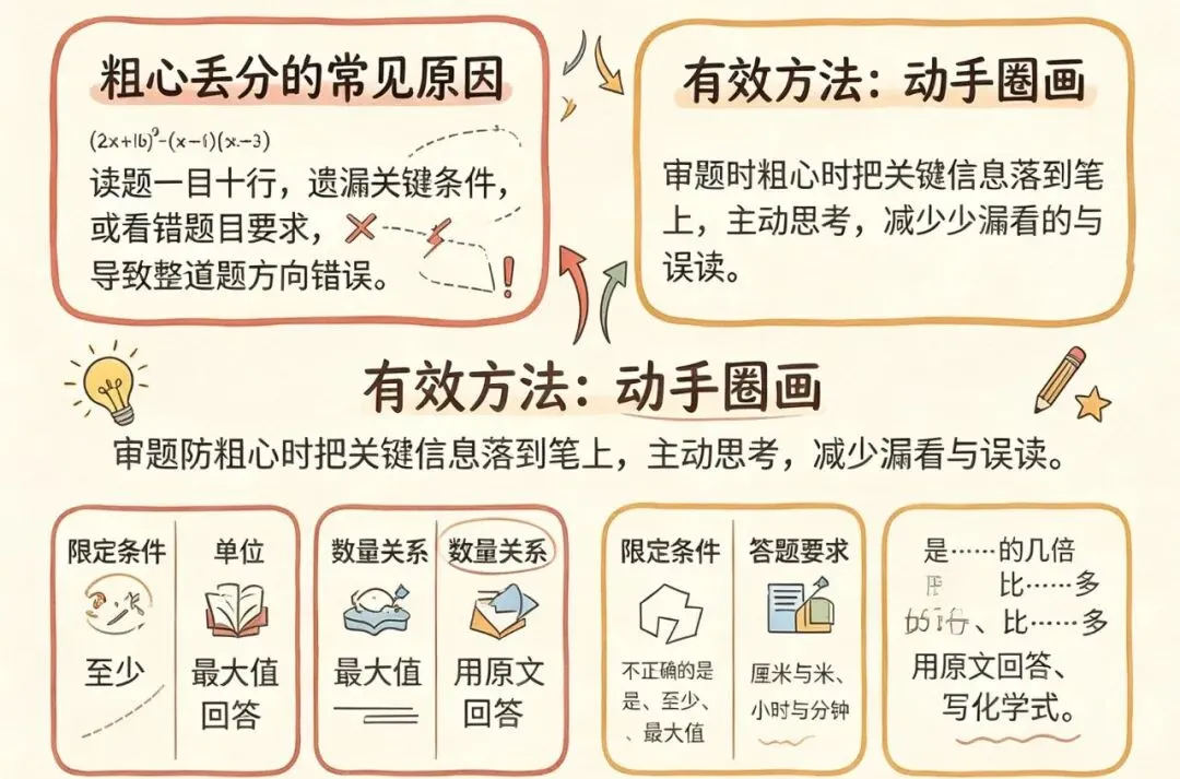 广州初三尖子生稳分秘诀:减少粗心丢分的八个小习惯-第3张图片-四季读书网 广州初三尖子生稳分秘诀:减少粗心丢分的八个小习惯-第3张图片-四季读书网