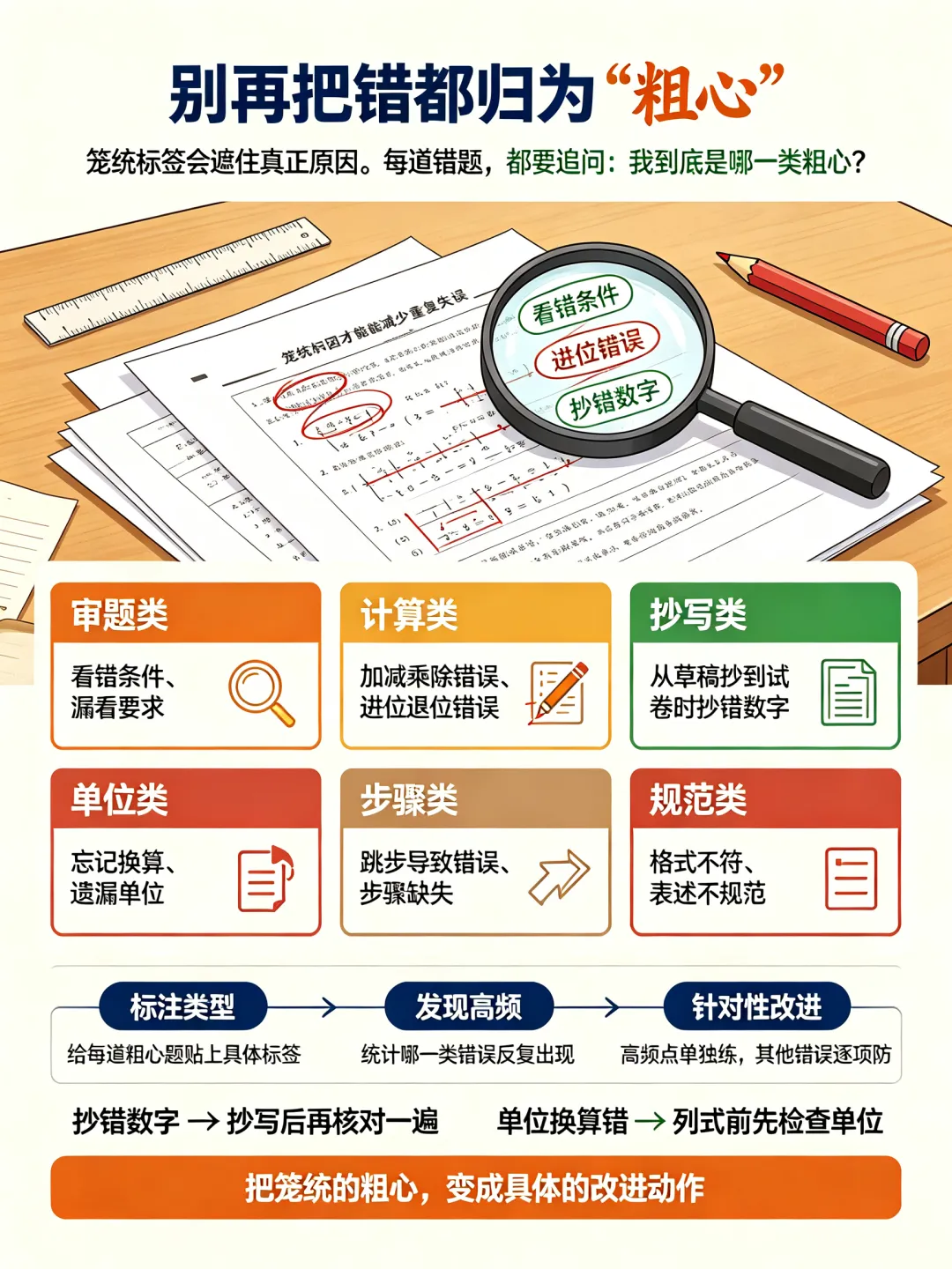 广州初三尖子生稳分秘诀:减少粗心丢分的八个小习惯-第12张图片-四季读书网 广州初三尖子生稳分秘诀:减少粗心丢分的八个小习惯-第12张图片-四季读书网