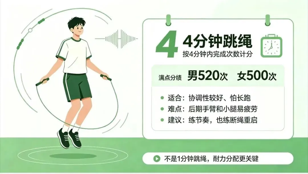 合肥27届中考体育|第一类耐力项目全解析!三选一怎么选、怎么练(含官方满分标准)-第4张图片-四季读书网 合肥27届中考体育|第一类耐力项目全解析!三选一怎么选、怎么练(含官方满分标准)-第4张图片-四季读书网