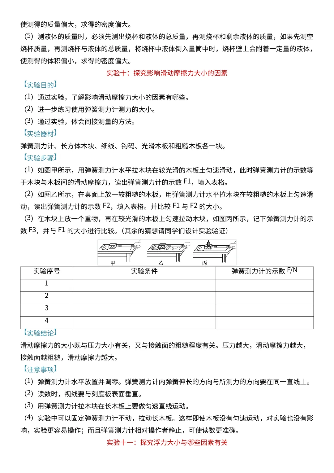 中考物理必考的18个实验总结!-第11张图片-四季读书网