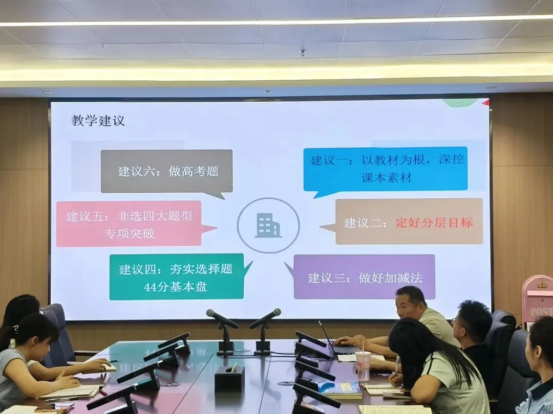 【教学教研】| 深耕高考研真题,凝心聚力谋备考——化学科组新老高三经验传承交流会顺利举行-第6张图片-四季读书网
