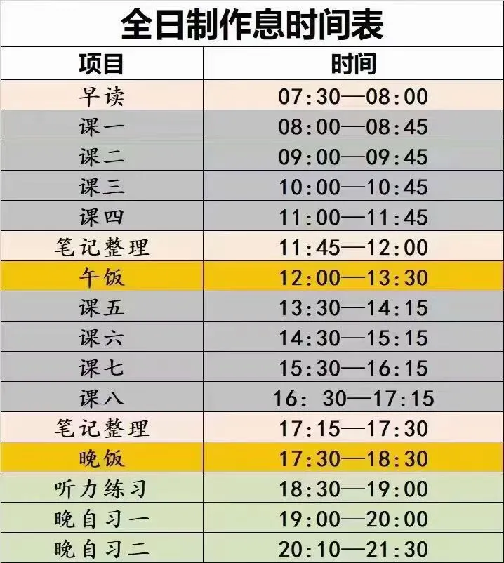西安初三全日制补习避坑:普通走读生和全日制学生,学习时间差距到底在哪?-第2张图片-四季读书网