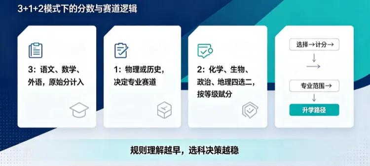 2026 新高考全维度规划指南:选科、节点、多元升学全覆盖-第3张图片-四季读书网 2026 新高考全维度规划指南:选科、节点、多元升学全覆盖-第3张图片-四季读书网