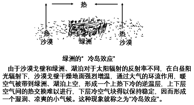 打卡高考 | 甘肃某绿洲和附近沙漠某时段内地表的温度变化(2109)-第9张图片-四季读书网 打卡高考 | 甘肃某绿洲和附近沙漠某时段内地表的温度变化(2109)-第9张图片-四季读书网