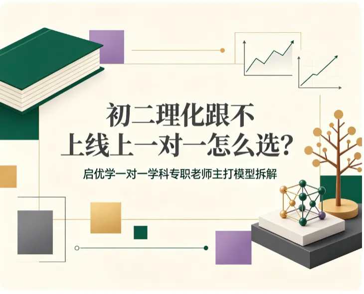 初二理化跟不上线上一对一怎么选?启优学一对一学科专职老师主打模型拆解-第1张图片-四季读书网
