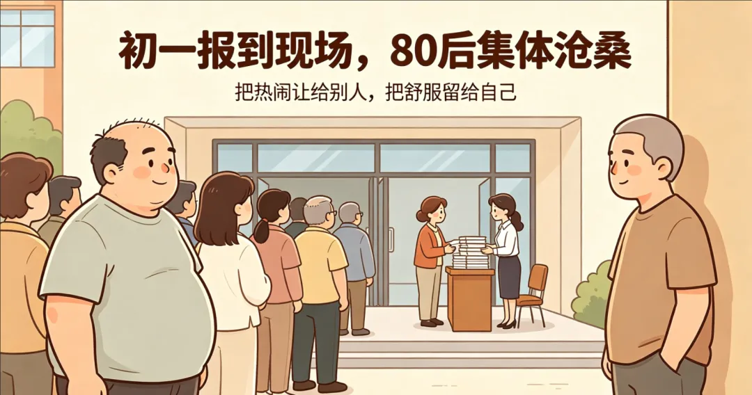 初一报到现场,80后家长集体“现原形”:精致是别人的,沧桑是自己的-第1张图片-四季读书网 初一报到现场,80后家长集体“现原形”:精致是别人的,沧桑是自己的-第1张图片-四季读书网