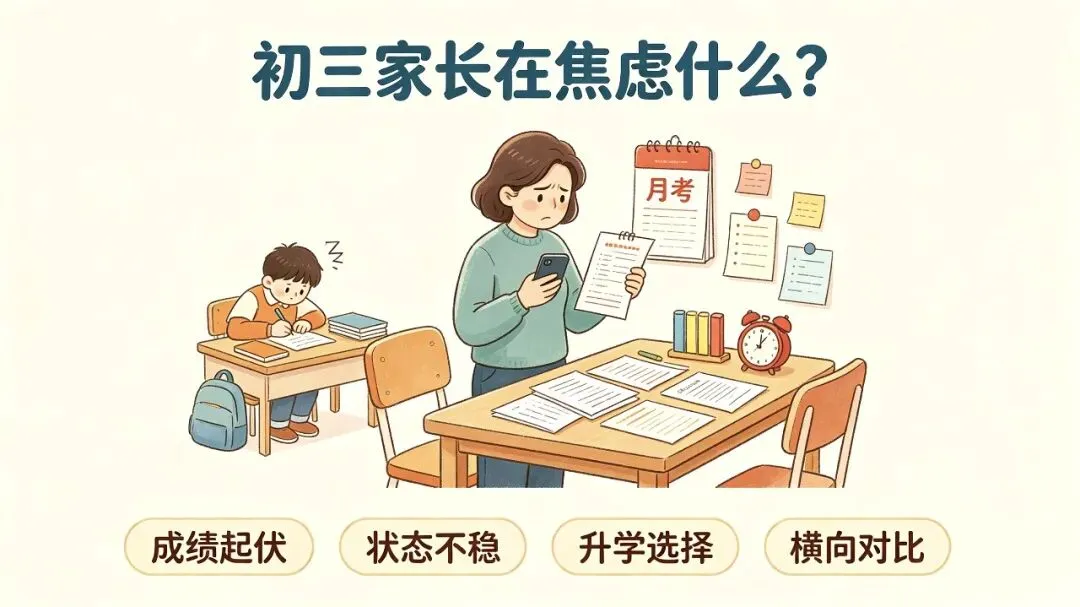 初三,别让你的焦虑,压垮正在拼命的孩子-第1张图片-四季读书网