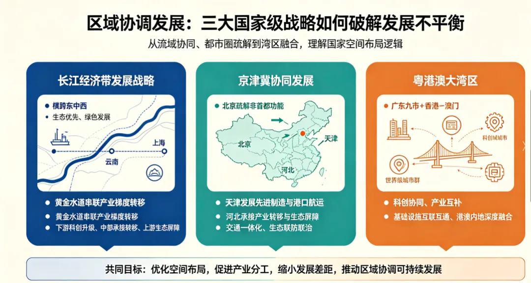 高考地理(必修二)必考知识点|中国国家发展战略知识点总结-第2张图片-四季读书网