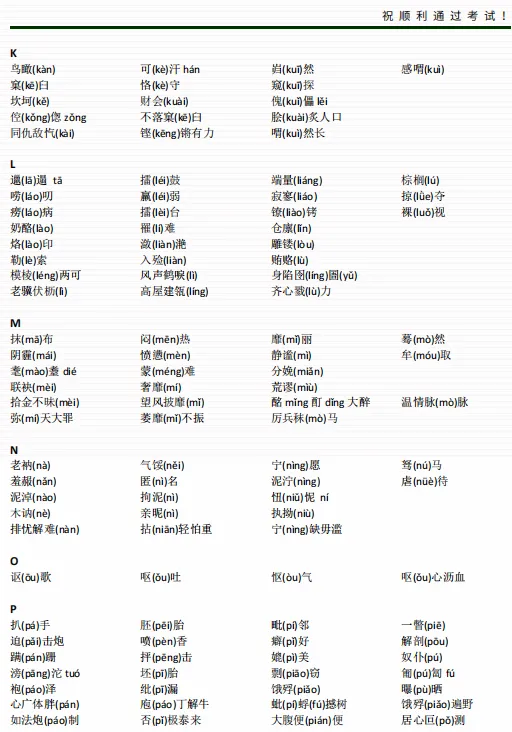 2026年成人高考高中起点《语文》总复习资料汇编-附模拟试题-第4张图片-四季读书网 2026年成人高考高中起点《语文》总复习资料汇编-附模拟试题-第4张图片-四季读书网