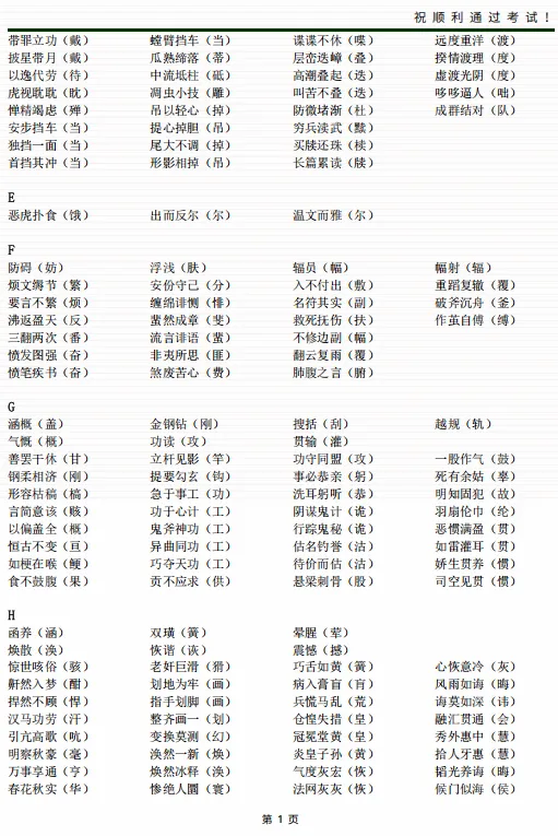 2026年成人高考高中起点《语文》总复习资料汇编-附模拟试题-第8张图片-四季读书网 2026年成人高考高中起点《语文》总复习资料汇编-附模拟试题-第8张图片-四季读书网