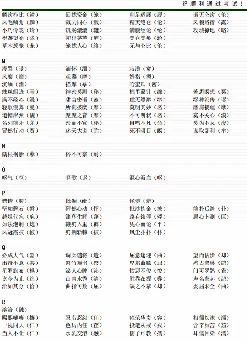 2026年成人高考高中起点《语文》总复习资料汇编-附模拟试题-第10张图片-四季读书网 2026年成人高考高中起点《语文》总复习资料汇编-附模拟试题-第10张图片-四季读书网