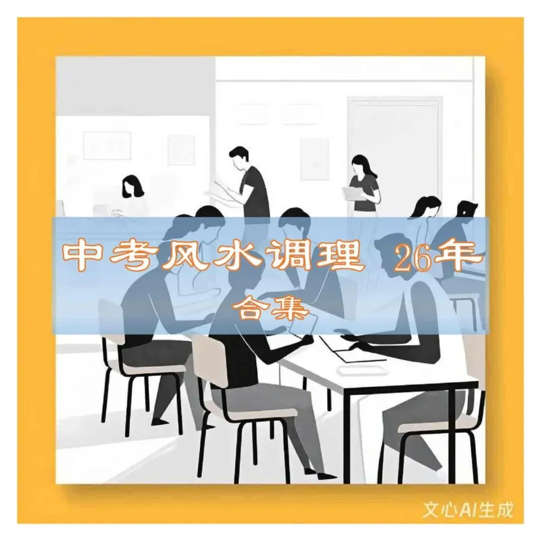 中考风水调理26年【合集】(全网首发)-第1张图片-四季读书网 中考风水调理26年【合集】(全网首发)-第1张图片-四季读书网
