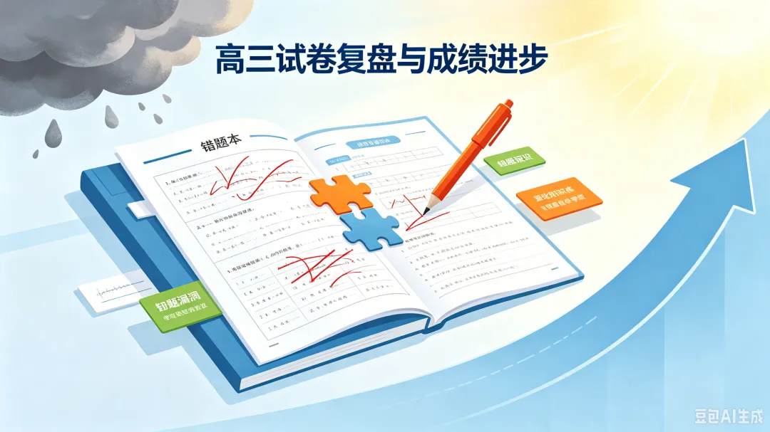 考完试就扔卷子?高三家长一定要陪孩子做好试卷复盘-第6张图片-四季读书网