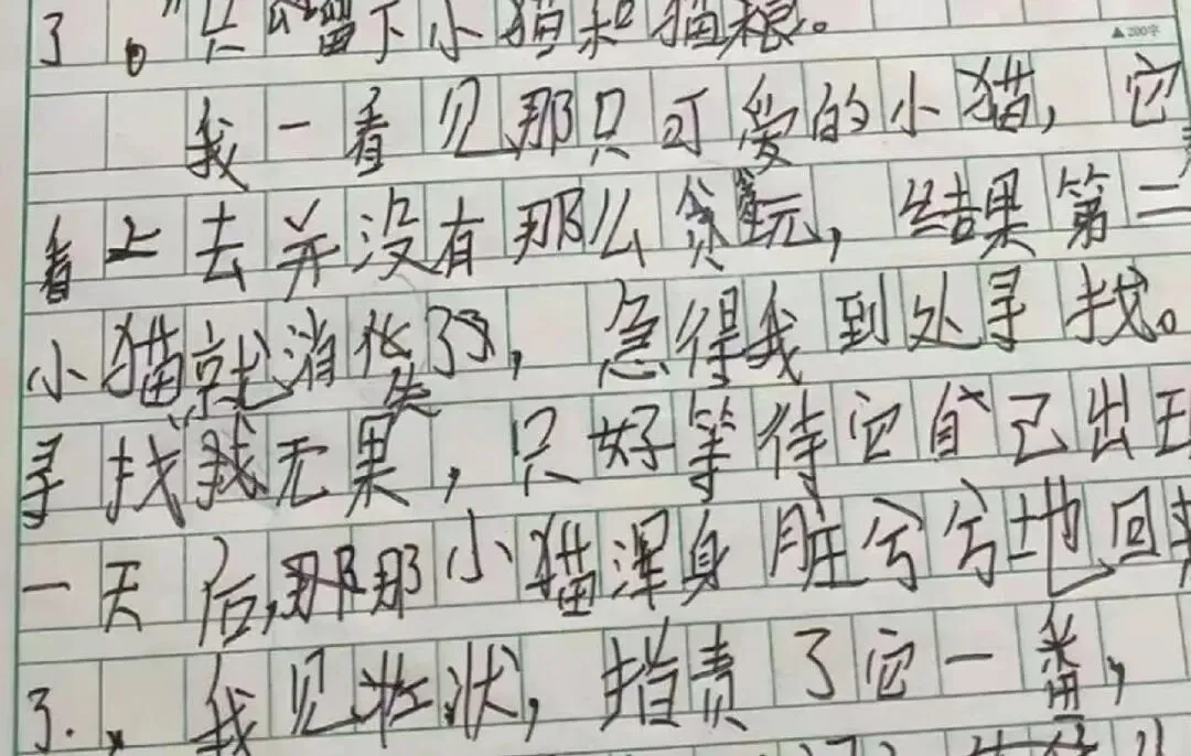 一位中考阅卷老师的真心话:字迹这件事,真的没法装看不见-第9张图片-四季读书网 一位中考阅卷老师的真心话:字迹这件事,真的没法装看不见-第9张图片-四季读书网