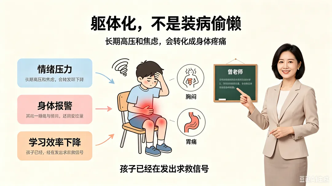 初三孩子厌学、躯体化:硬扛、休学还是换低压力学校?-第2张图片-四季读书网