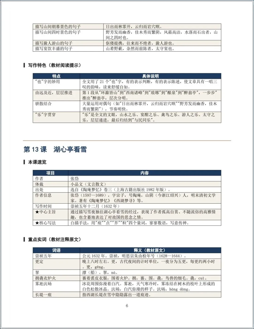 新版教材.初三语文|2026秋新版九年级上册语文-知识点汇总+分层作业练习(含答案解析),电子版可下载打印!-第6张图片-四季读书网