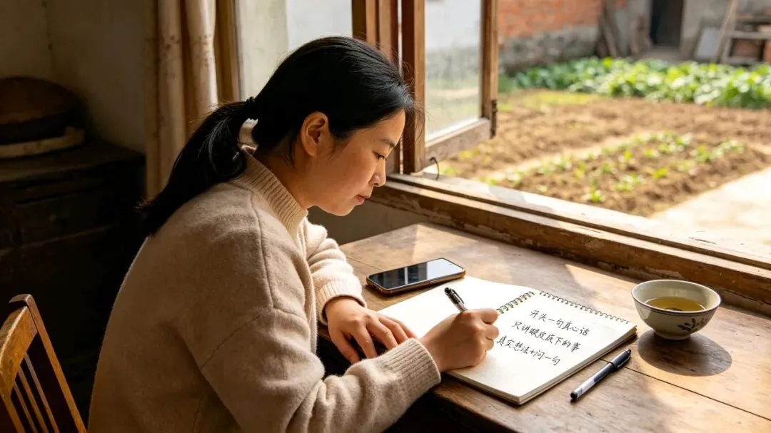大姑娘上大学,二姑娘读初三:农村宝妈做口播,不用拼文采,拼真实就够了-第3张图片-四季读书网
