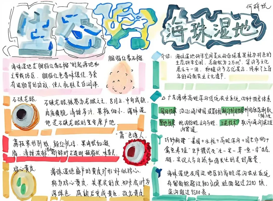 初一道德与法治优秀暑假作业成果展|观十年羊城蝶变,做时代有为少年-第39张图片-四季读书网
