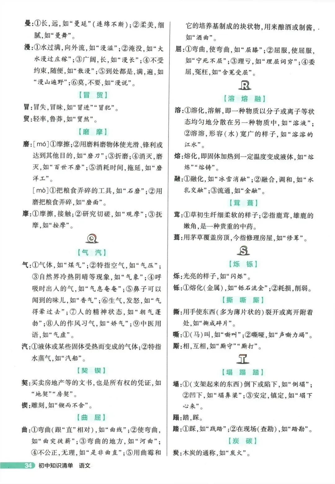中考语文复习备考分类之中考字音字形-第22张图片-四季读书网