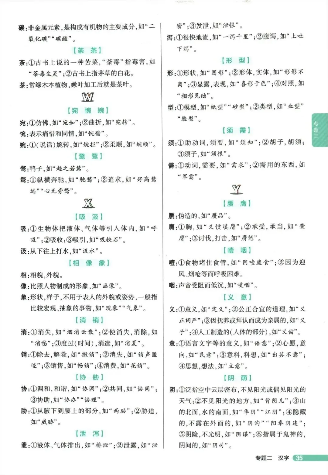 中考语文复习备考分类之中考字音字形-第23张图片-四季读书网