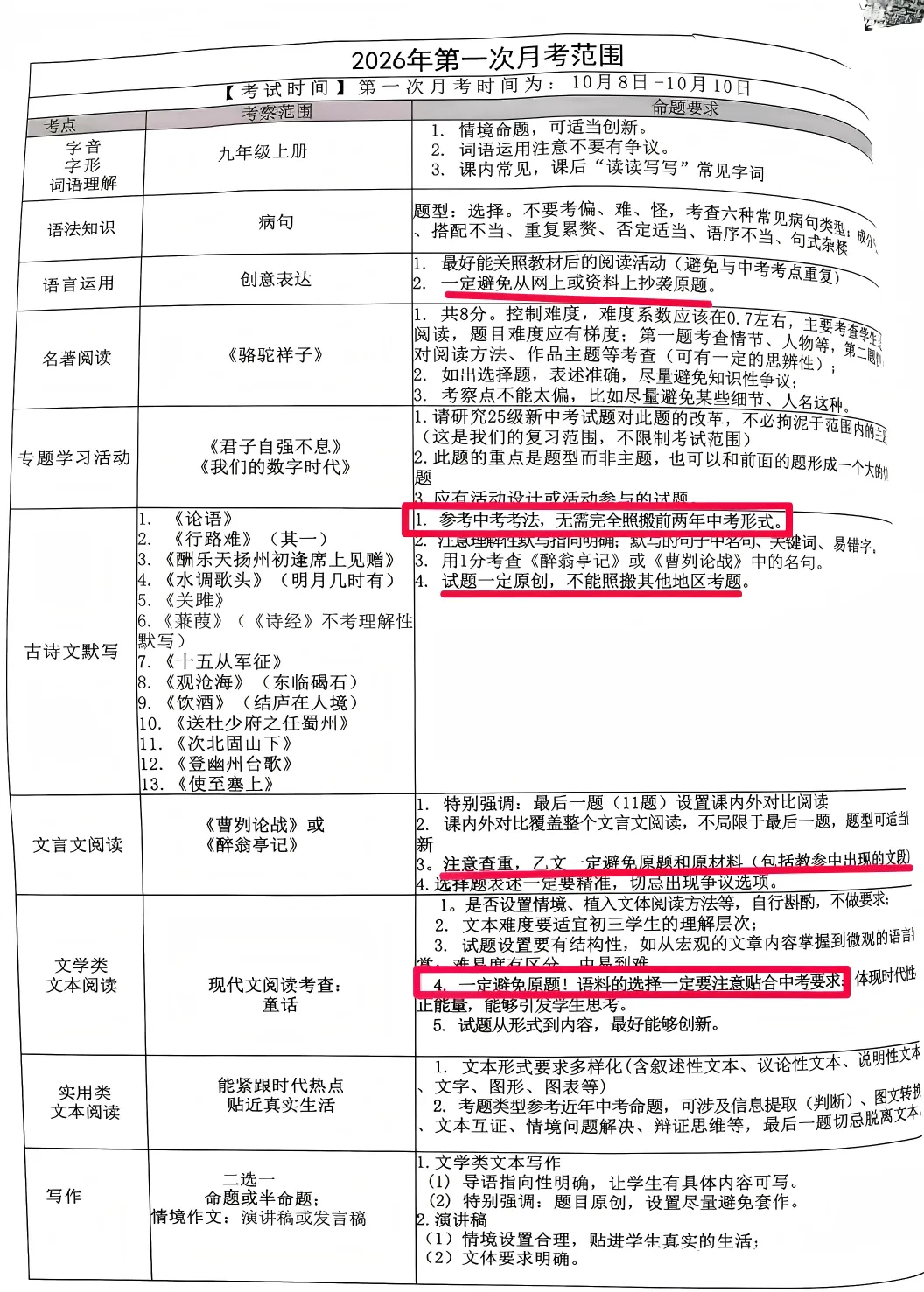 初三首场大考,其实是学校筛人的第一关-第9张图片-四季读书网 初三首场大考,其实是学校筛人的第一关-第9张图片-四季读书网