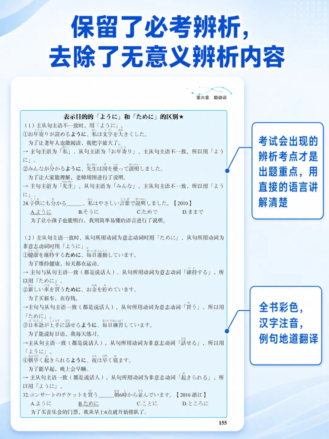 全新改版|《新课标・高考日语语法全解》一本书搞定高三语法复习-第5张图片-四季读书网