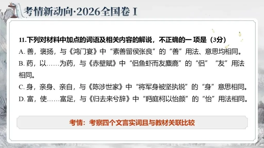 2027高考文言文实词六大推断方法(以2023—2026年高考文言翻译真题为例)-第23张图片-四季读书网 2027高考文言文实词六大推断方法(以2023—2026年高考文言翻译真题为例)-第23张图片-四季读书网