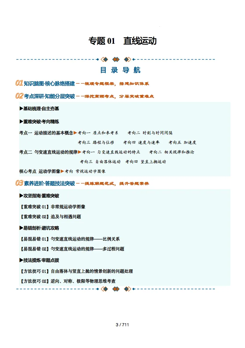 2027高考物理知识清单及跟踪训练,记得要看!-第2张图片-四季读书网