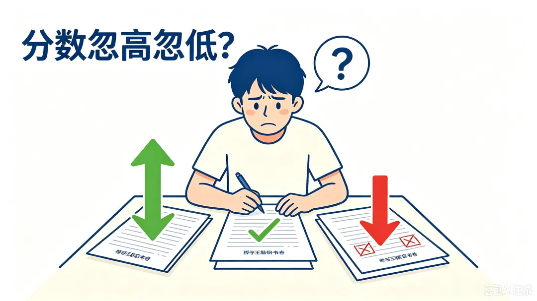 【备考攻略】模考分数忽高忽低,可咋办?-第5张图片-四季读书网