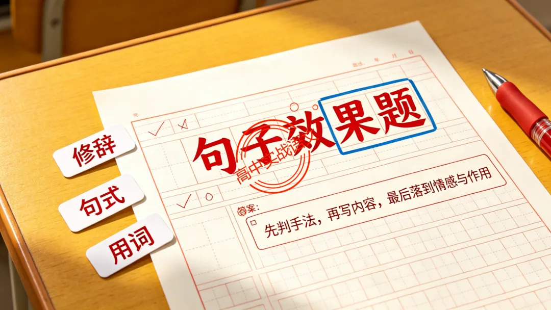 【对标真题】【句子效果】题全解全析【用词+句式+手法+风格+人称+结构+语序】,通用于【语用、小说、散文、诗歌】多种题型!-第15张图片-四季读书网 【对标真题】【句子效果】题全解全析【用词+句式+手法+风格+人称+结构+语序】,通用于【语用、小说、散文、诗歌】多种题型!-第15张图片-四季读书网