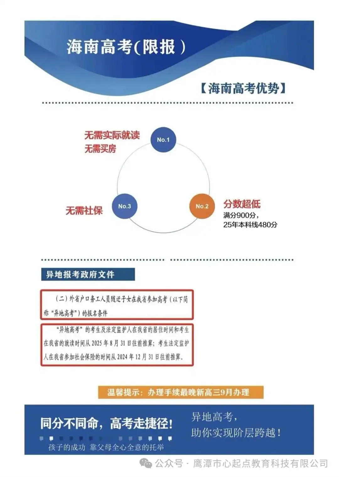 同分不同命,高考走捷径!到海南异地高考,圆你本科梦!-第5张图片-四季读书网