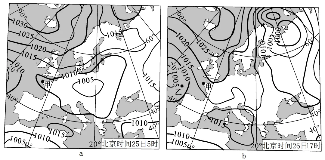 高考题、模拟题汇总《地球自转的意义》-第34张图片-四季读书网 高考题、模拟题汇总《地球自转的意义》-第34张图片-四季读书网