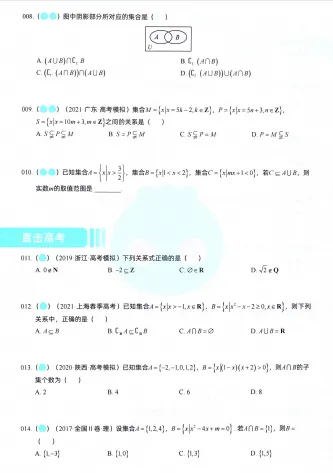 高考数学一轮精练千题复习训练合集-第3张图片-四季读书网