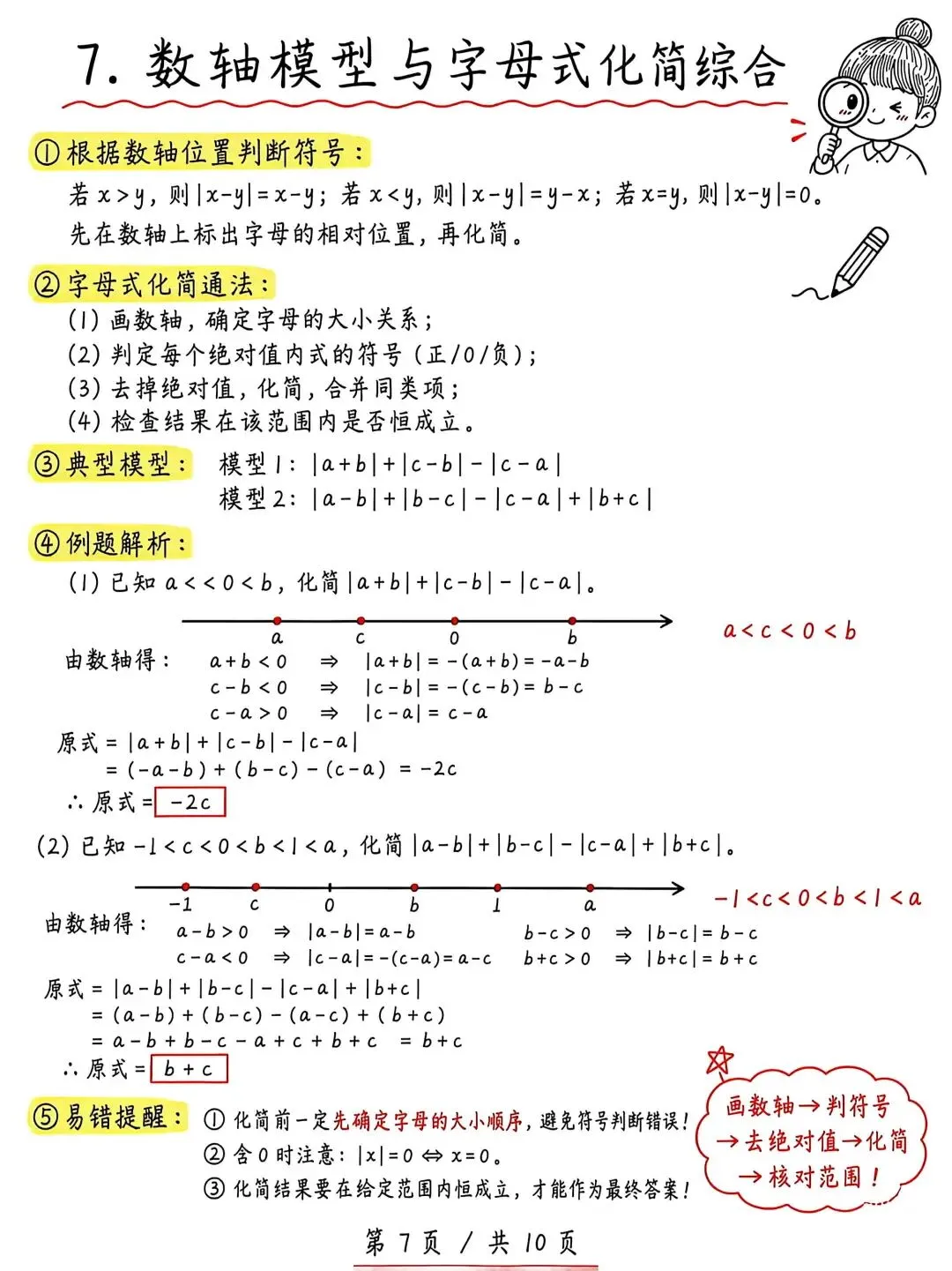 初一“绝对值”问题-第7张图片-四季读书网