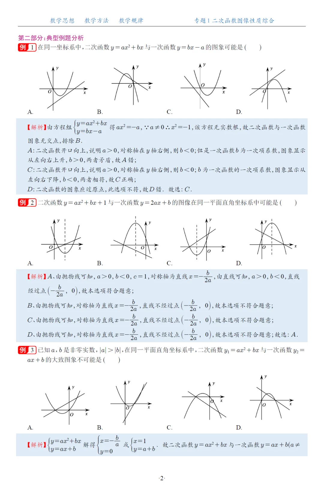 2027中考数学二次函数20大专题-第6张图片-四季读书网 2027中考数学二次函数20大专题-第6张图片-四季读书网