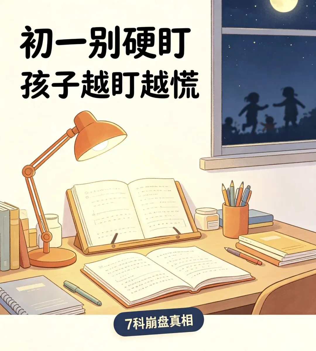 初一了别硬盯,越盯孩子越慌!-第2张图片-四季读书网 初一了别硬盯,越盯孩子越慌!-第2张图片-四季读书网