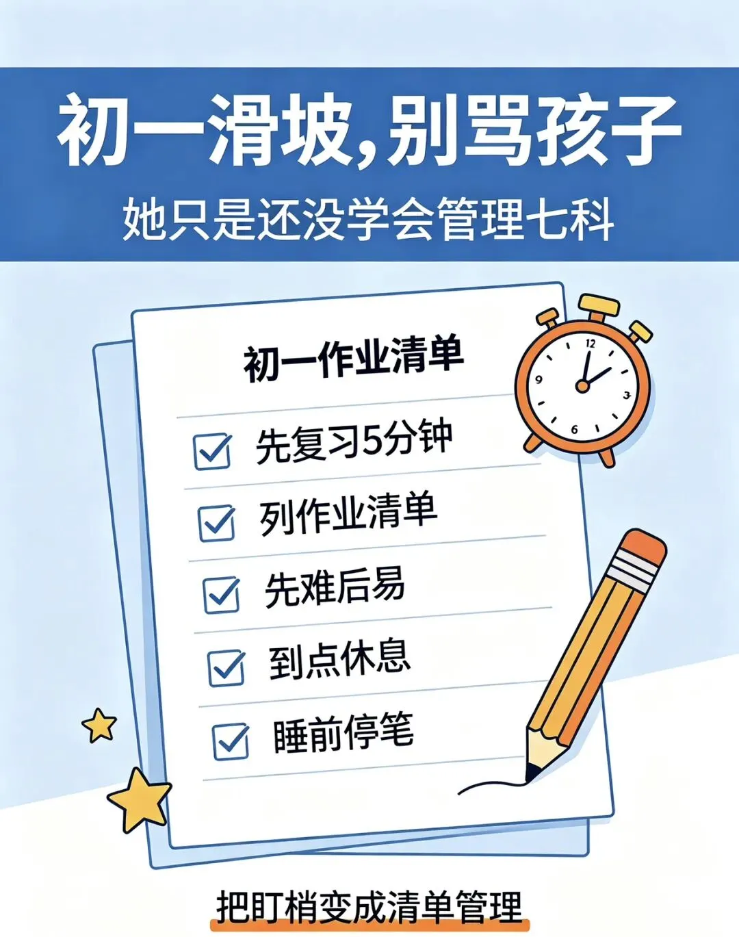 初一了别硬盯,越盯孩子越慌!-第3张图片-四季读书网 初一了别硬盯,越盯孩子越慌!-第3张图片-四季读书网