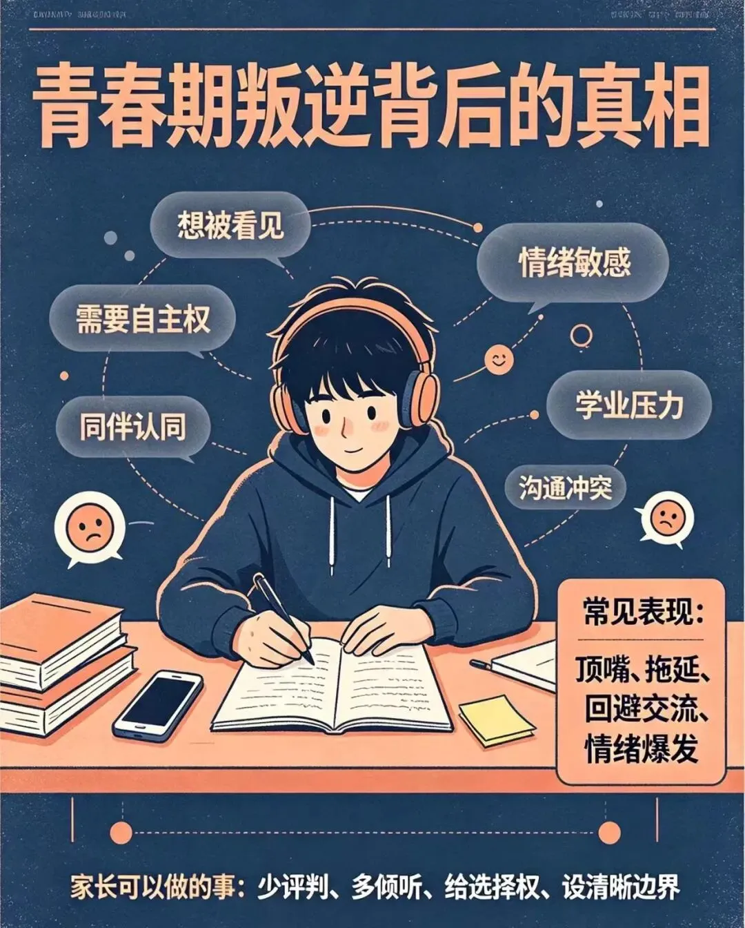 初一孩子打骂不管用?青春期教育,千万别再“硬管”了-第11张图片-四季读书网 初一孩子打骂不管用?青春期教育,千万别再“硬管”了-第11张图片-四季读书网