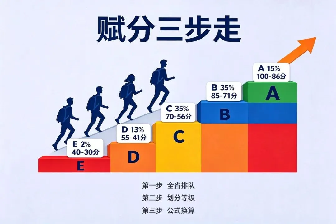 高考赋分制到底是什么?河北考生必看的“分数翻译”指南-第4张图片-四季读书网