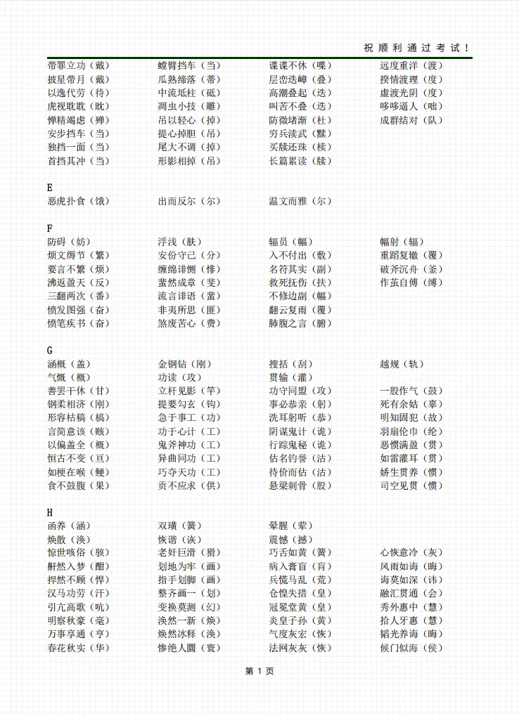 2026年成人高考高起专各科考前冲刺资料-第7张图片-四季读书网