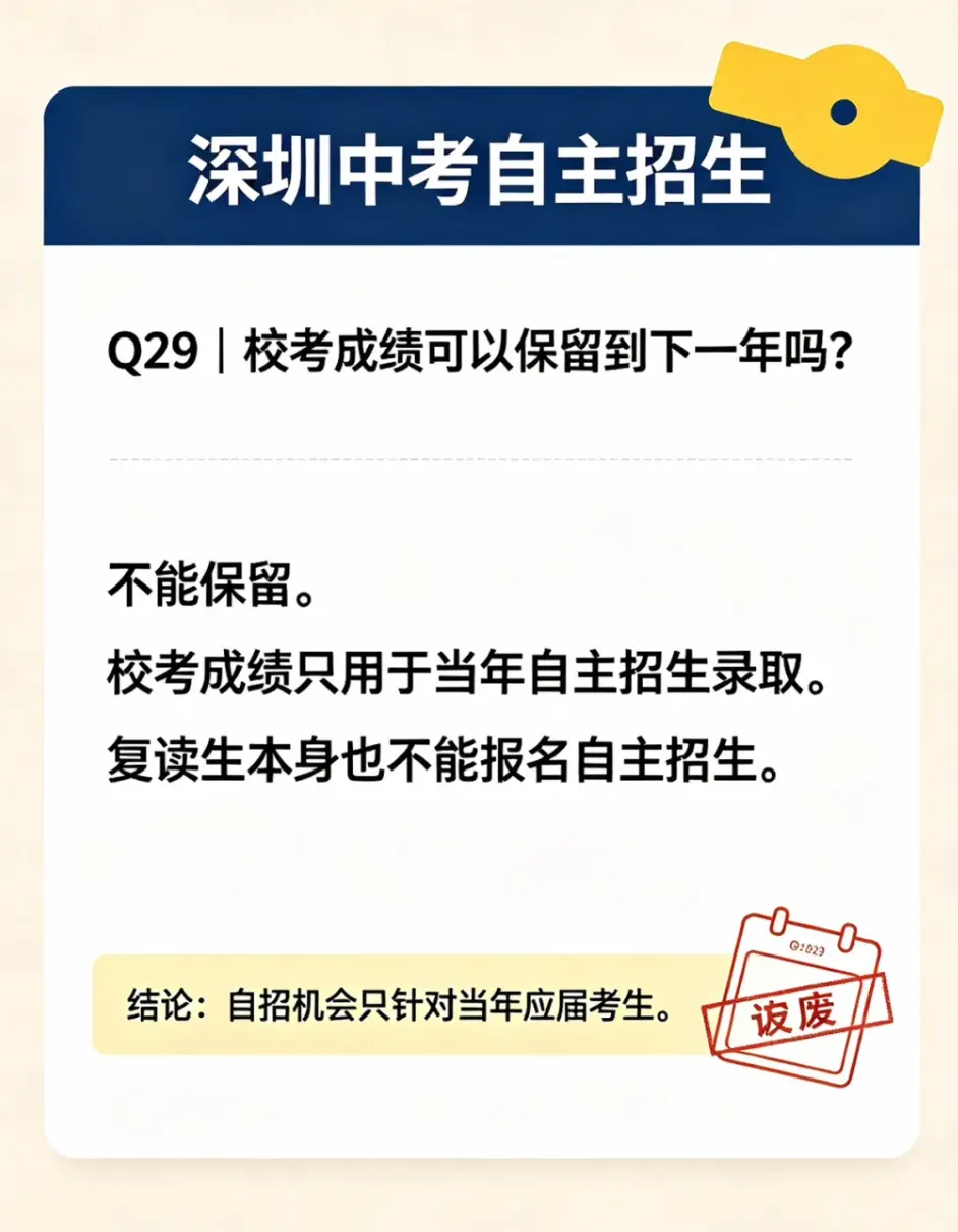 干货整理 | 深圳中考自招:报考规则+录取折算分+常见误区全梳理!建议收藏!-第10张图片-四季读书网