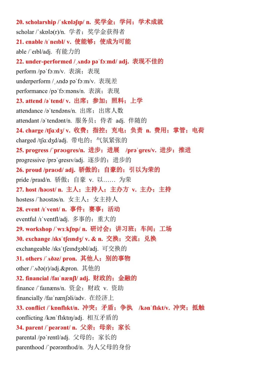 全新40篇小短文速记高考3500词32-33全册PDF双面打印本,速领-第10张图片-四季读书网