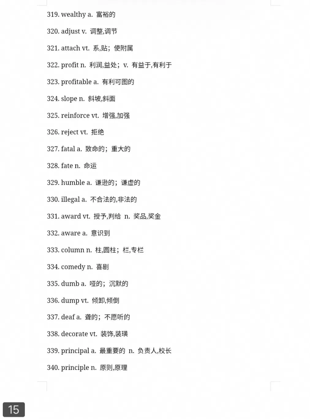 高考阅读高频单词-第15张图片-四季读书网