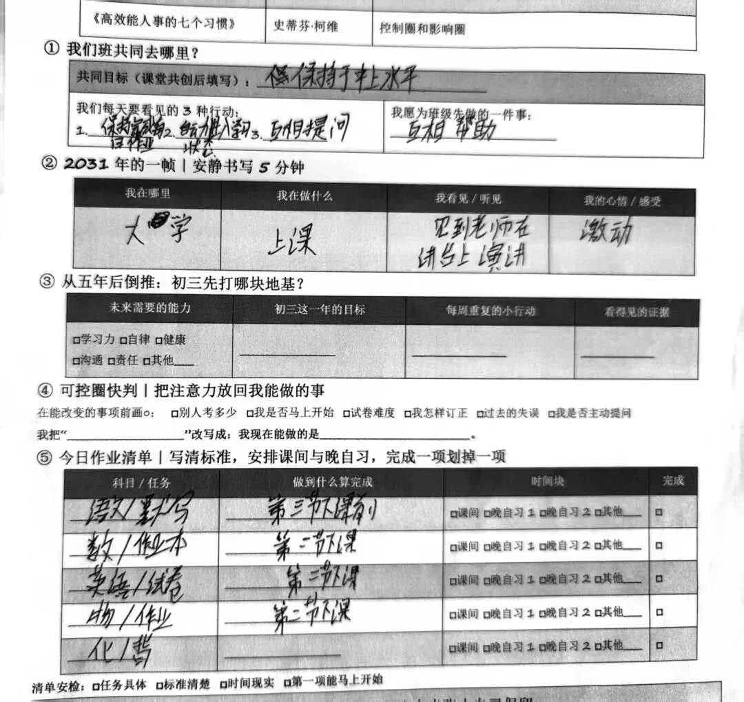 把目标落到行动|初三第二周主题班会-第1张图片-四季读书网 把目标落到行动|初三第二周主题班会-第1张图片-四季读书网