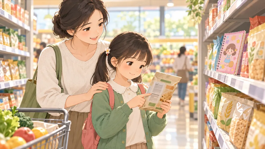 校门口风靡的“可食用试卷”,别等孩子吃出肚子疼才教他看标签-第5张图片-四季读书网