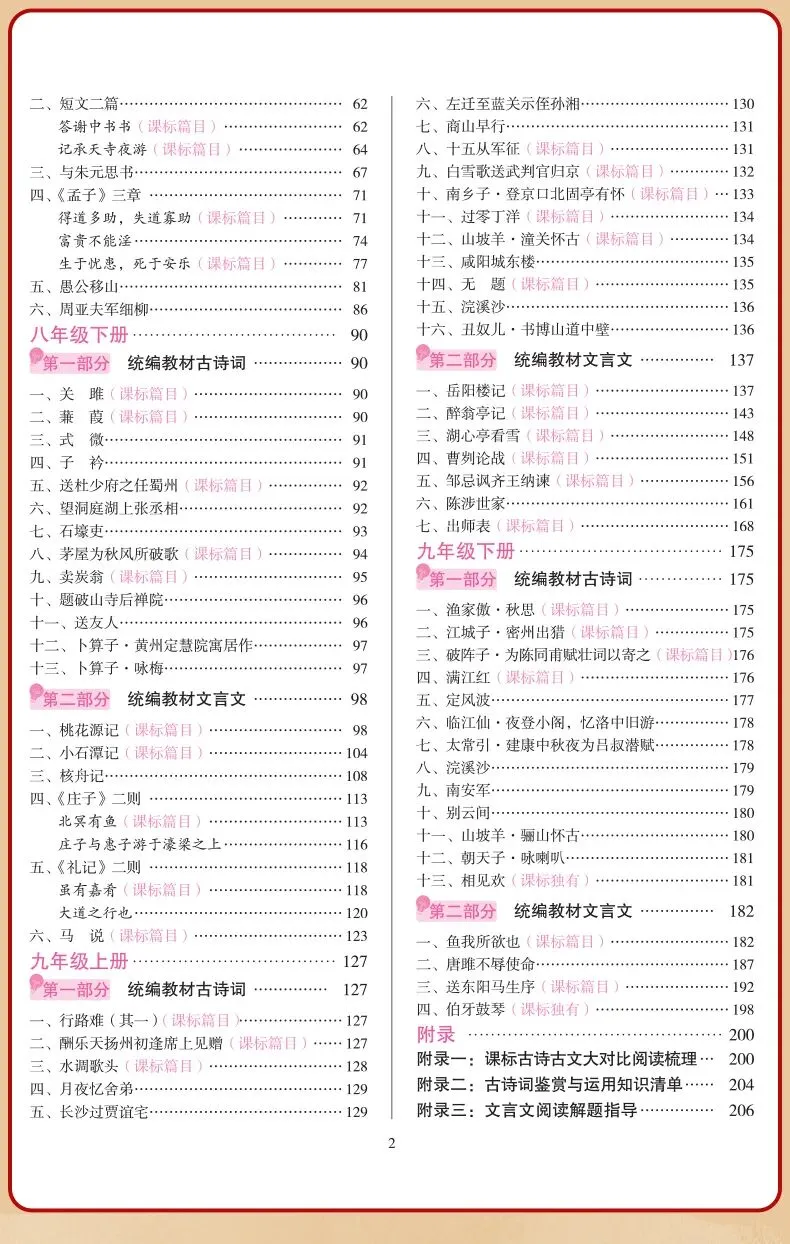 2026广东中考古诗文深度剖析:新一届中考生如何精准突围拿下高分?-第9张图片-四季读书网