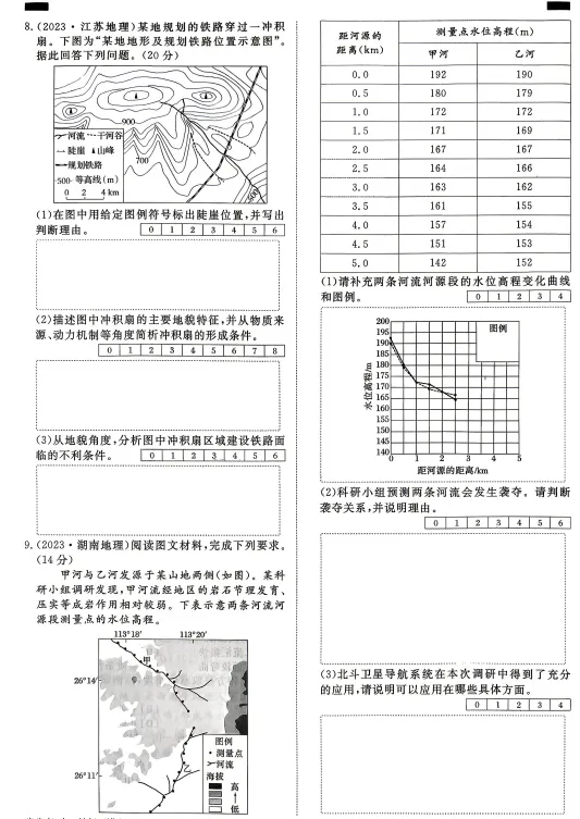 2027高考地理微专题汇编,共88练,建议打印出来练透,考试基础不丢分(人教通用版)-第13张图片-四季读书网 2027高考地理微专题汇编,共88练,建议打印出来练透,考试基础不丢分(人教通用版)-第13张图片-四季读书网