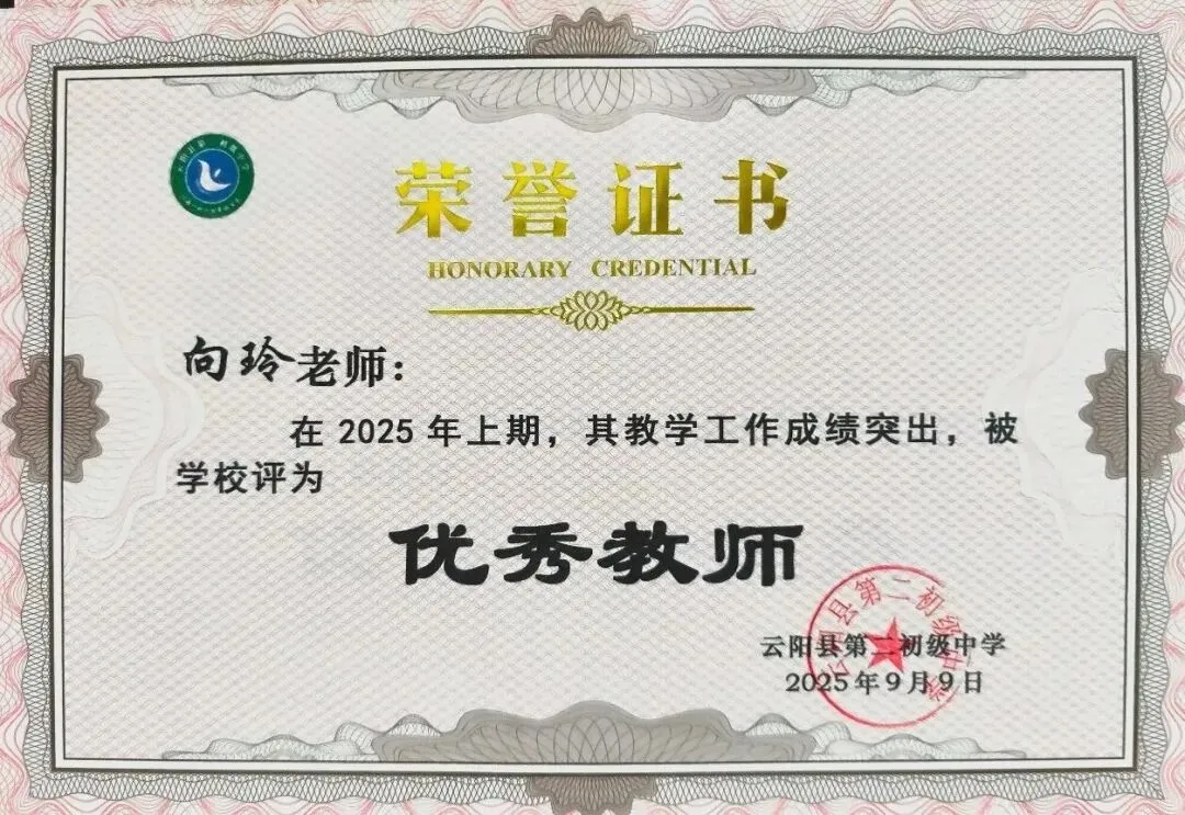 【初二中教育集团'五名工程'——名教师】向玲:每个孩子,都是一道独特的数学题-第14张图片-四季读书网