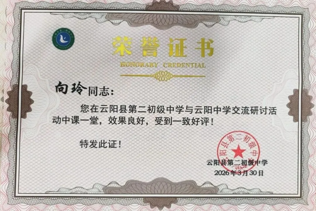 【初二中教育集团'五名工程'——名教师】向玲:每个孩子,都是一道独特的数学题-第15张图片-四季读书网